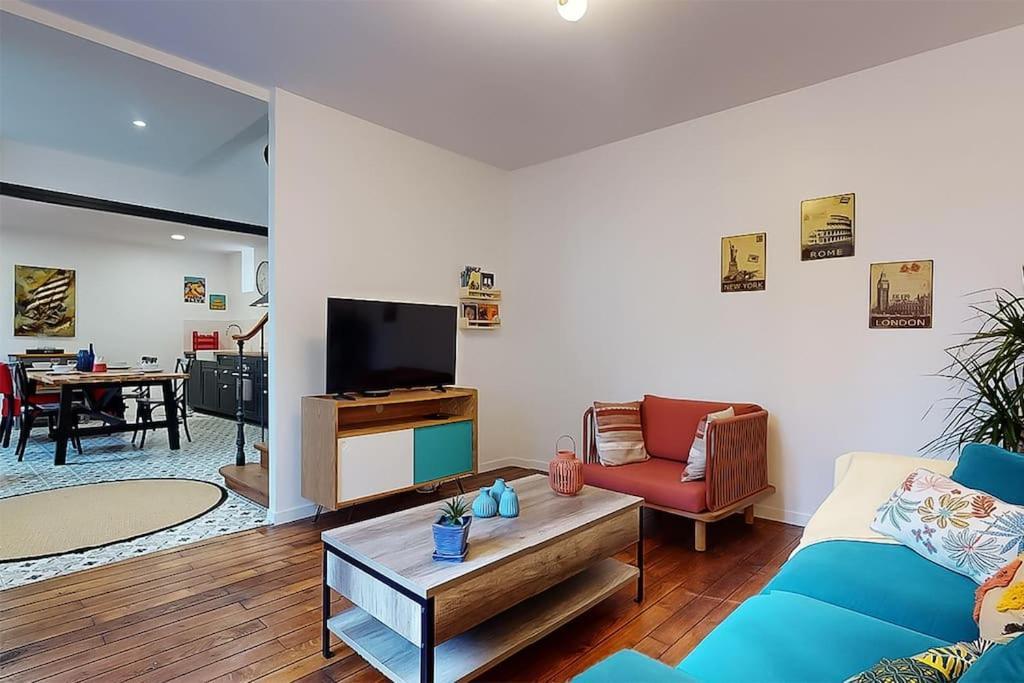 Maison De Ville Proche Gare-Terrasse-Wifi Alfortville Zewnętrze zdjęcie